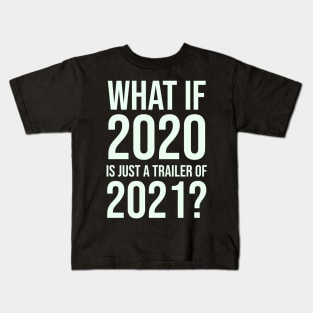 New Years Party Funny New Year 2020 2021 Sarcastic Sarcasm Kids T-Shirt